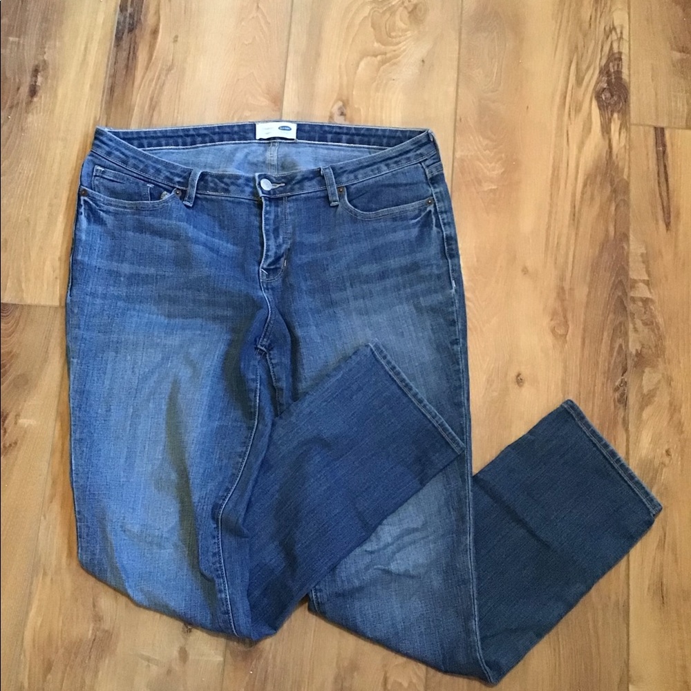 Straight leg jeans